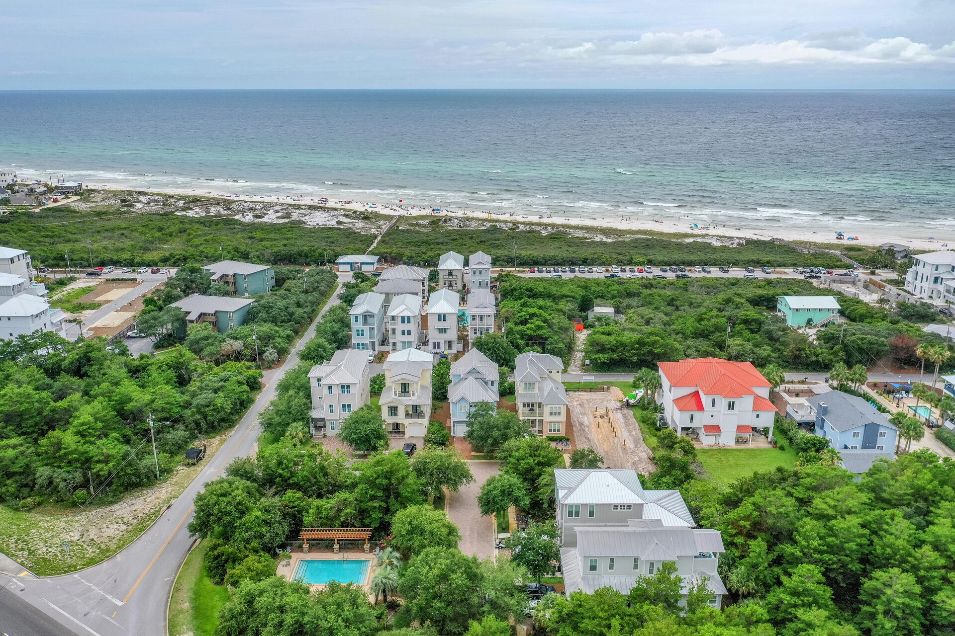 25 Pompano Place Inlet Beach, FL 32461 - Photo 59 of 76 a view of a city with an ocean