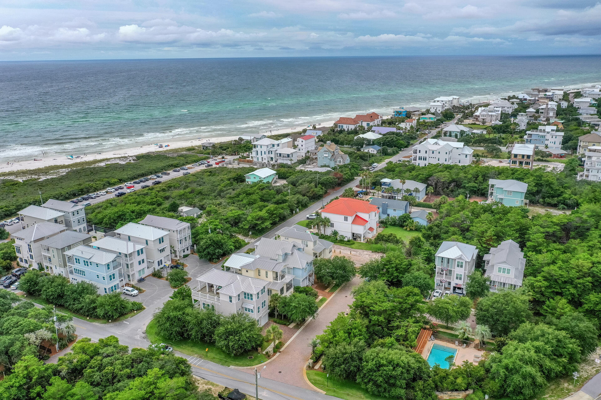 25 Pompano Place Inlet Beach, FL 32461 - Photo 63 of 76 a view of city and ocean