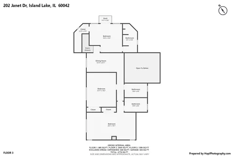 $575,000 | 202 Janet Drive, Island Lake, IL 60042