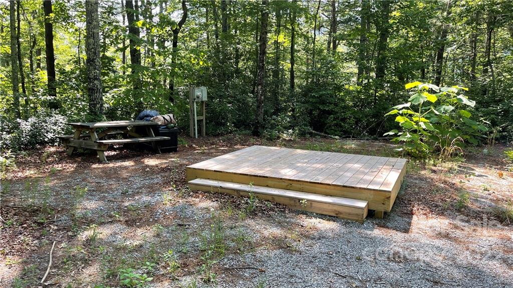 Lot 6 Fox Ridge Trail, Unit 6 Marion, NC 28752 - Photo 3 of 20 a view of a bench in a yard