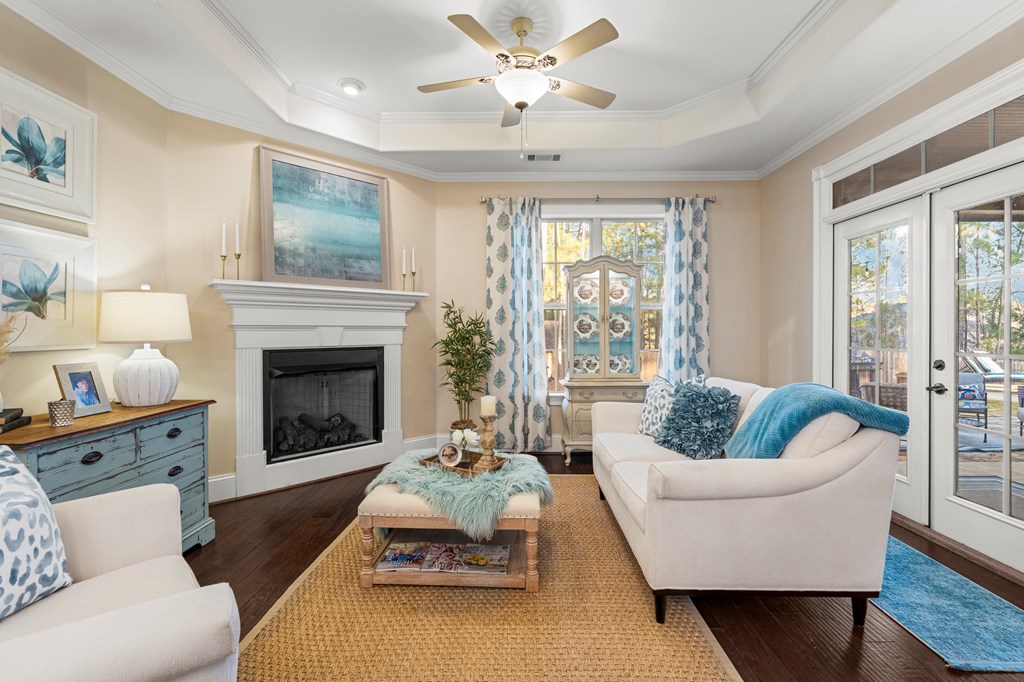 8014 Splendor Way Columbus, GA 31904 - Photo 30 of 58 a living room with furniture and a fireplace