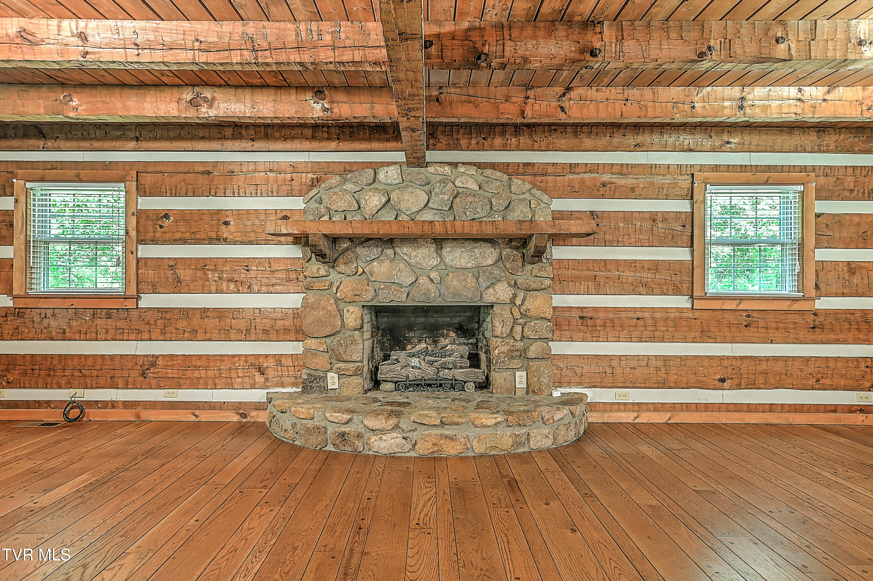 375 Lick Hollow Road Greeneville, TN 37743 - Photo 6 of 40 Stone Fireplace