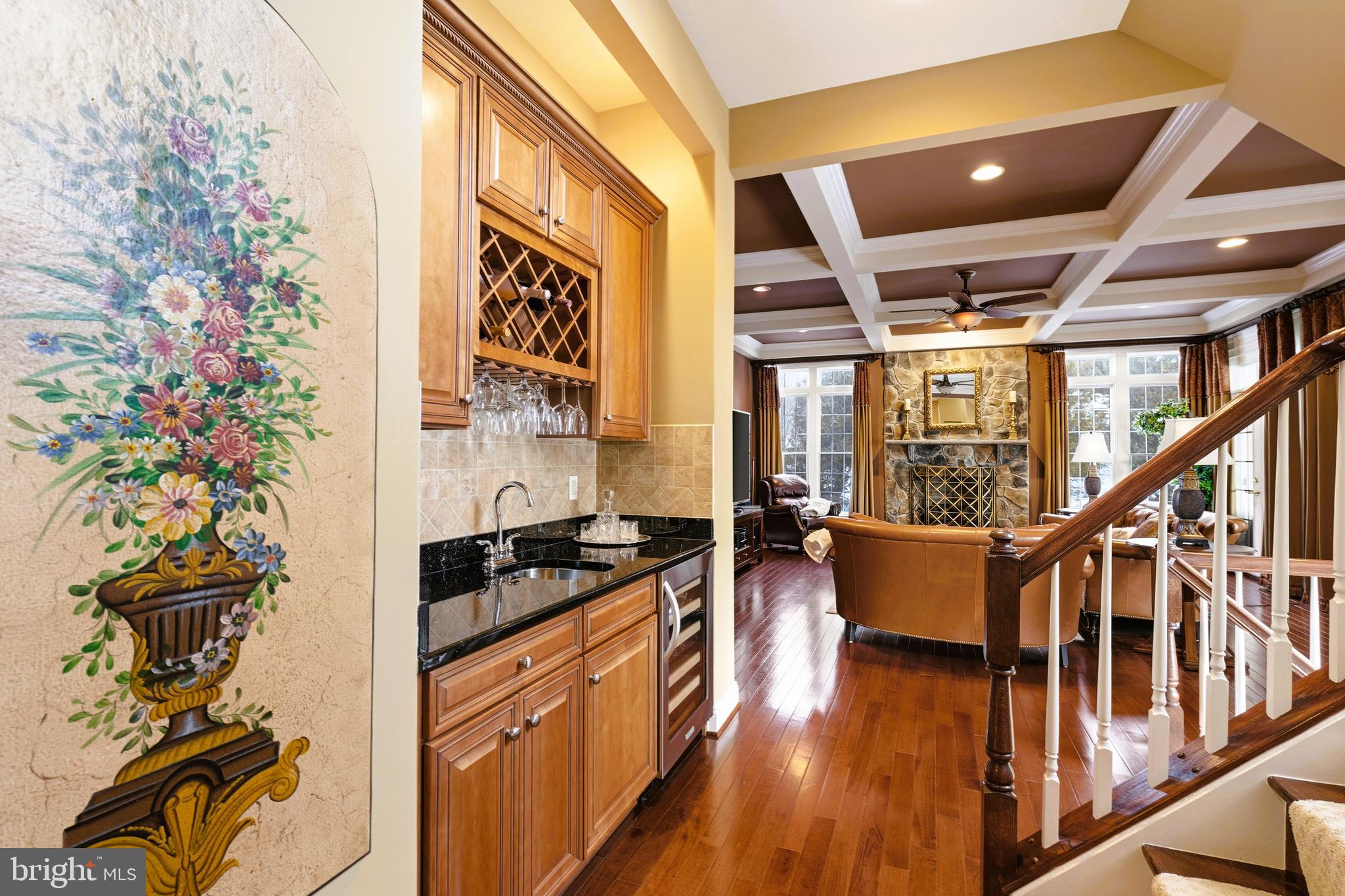 19606 Bellingham Lane Leesburg, VA 20175 - Photo 27 of 73 a view of an entryway with wooden floor and stairs