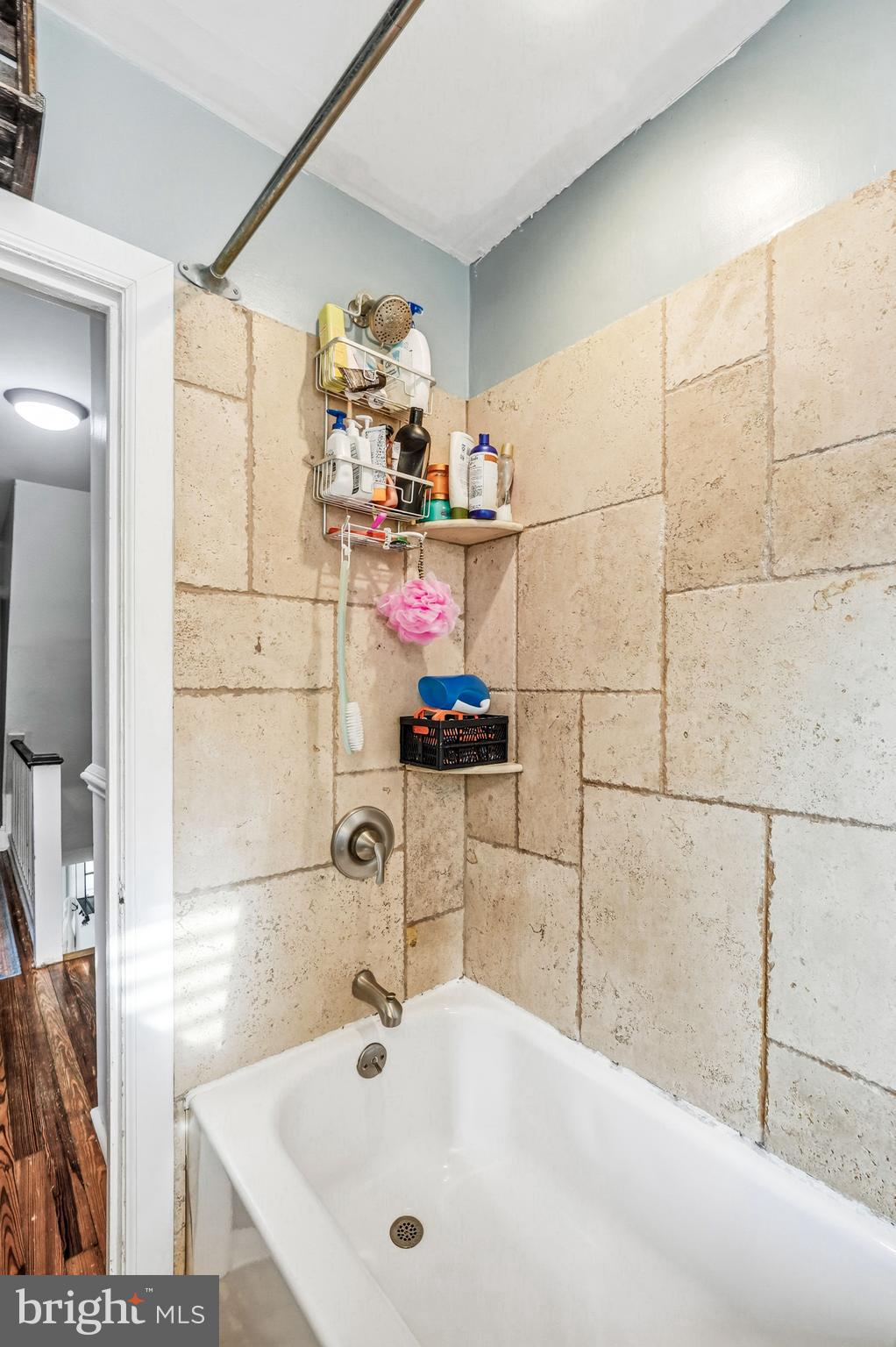 8129 Hennig Street Philadelphia, PA 19111 - Photo 19 of 31 a bathroom with a sink and a mirror