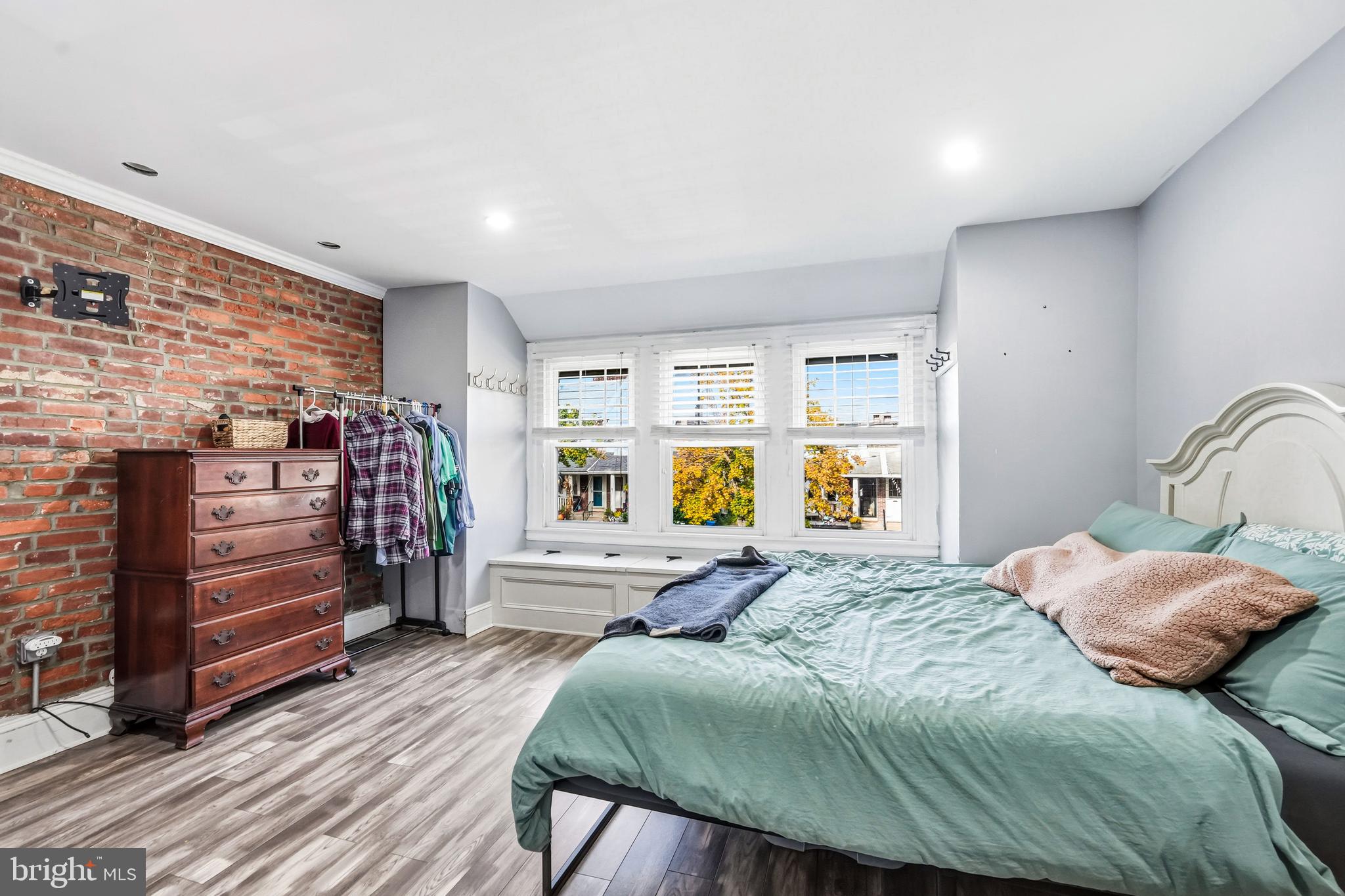 8129 Hennig Street Philadelphia, PA 19111 - Photo 20 of 31 a bedroom with a bed next to a window