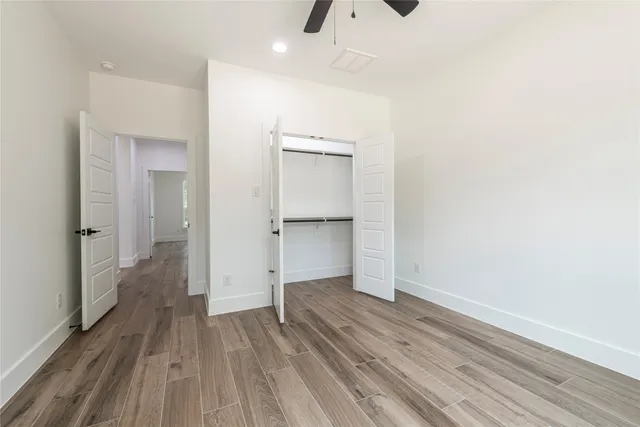 wooden floor in an empty room