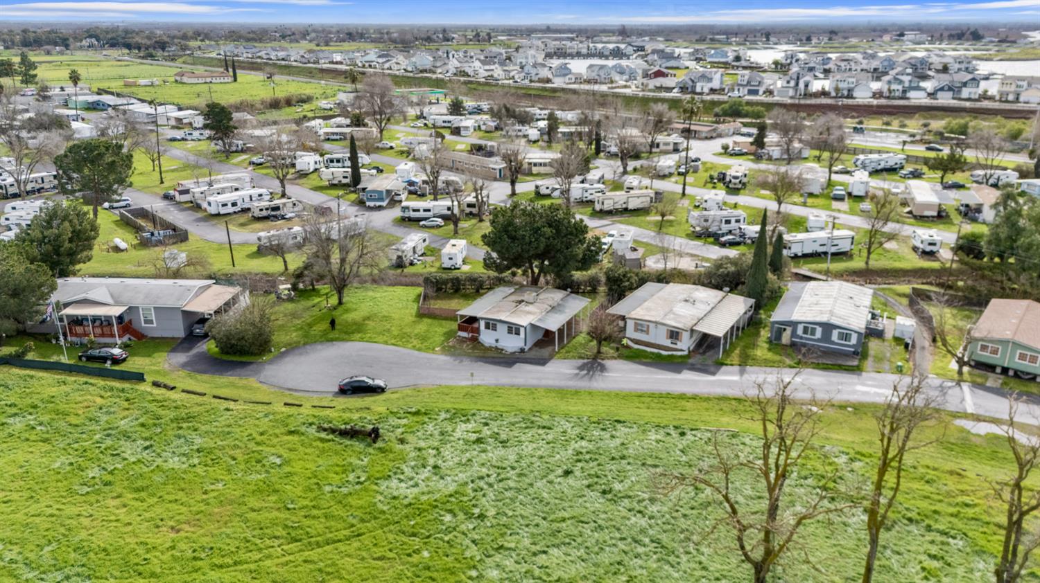 3505 Gateway Road, Unit F242 Bethel Island, CA 94511 - Photo 19 of 22 an aerial view of residential houses with outdoor space