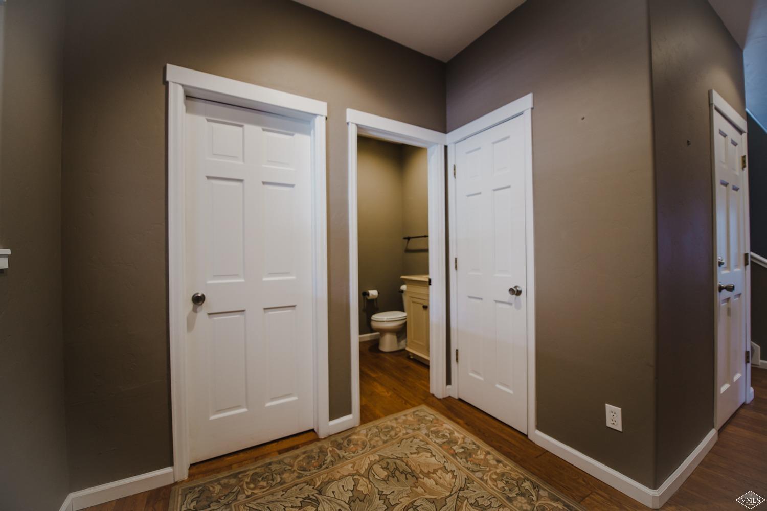 2455 Old Trail Road, Unit D Avon, CO 81620 - Photo 21 of 23 Entry Way with Pantry, Powder Room and C