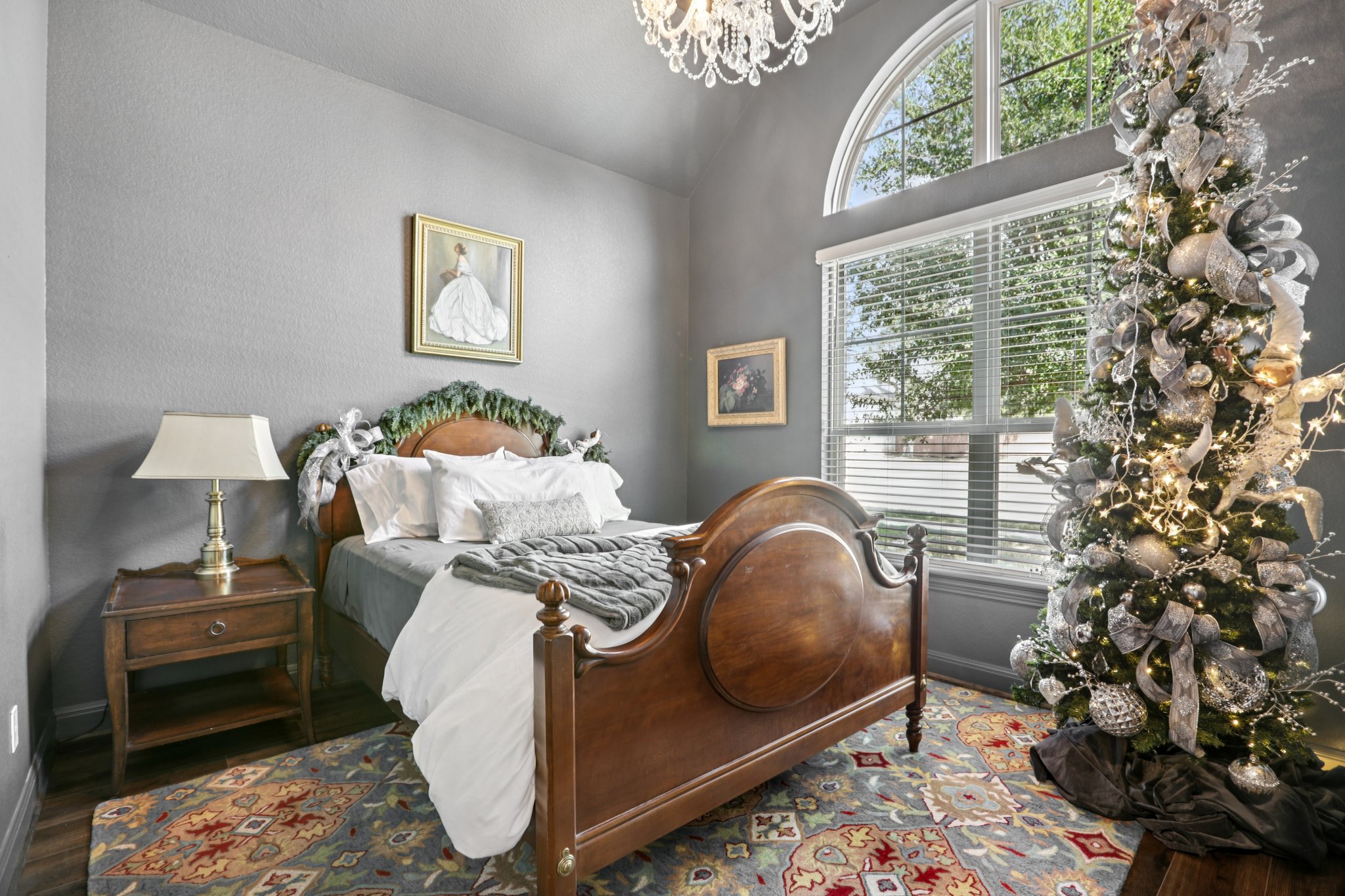 210 Barton Run Drive Georgetown, TX 78628 - Photo 18 of 40 a bed sitting in a bedroom next to a window