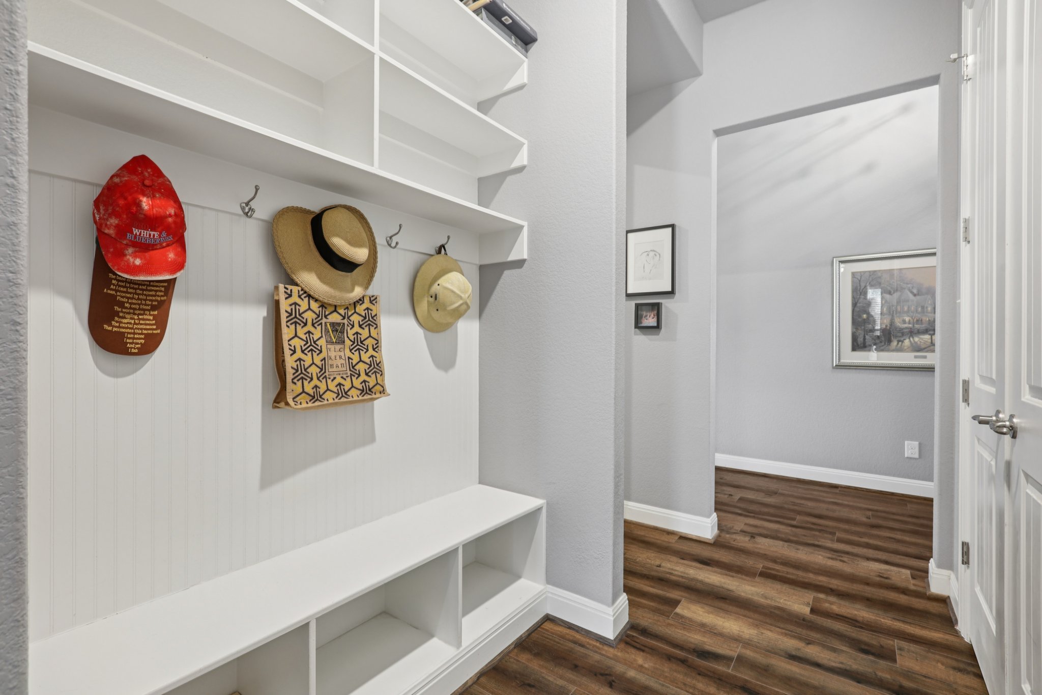 210 Barton Run Drive Georgetown, TX 78628 - Photo 24 of 40 a view of an entryway with wooden floor