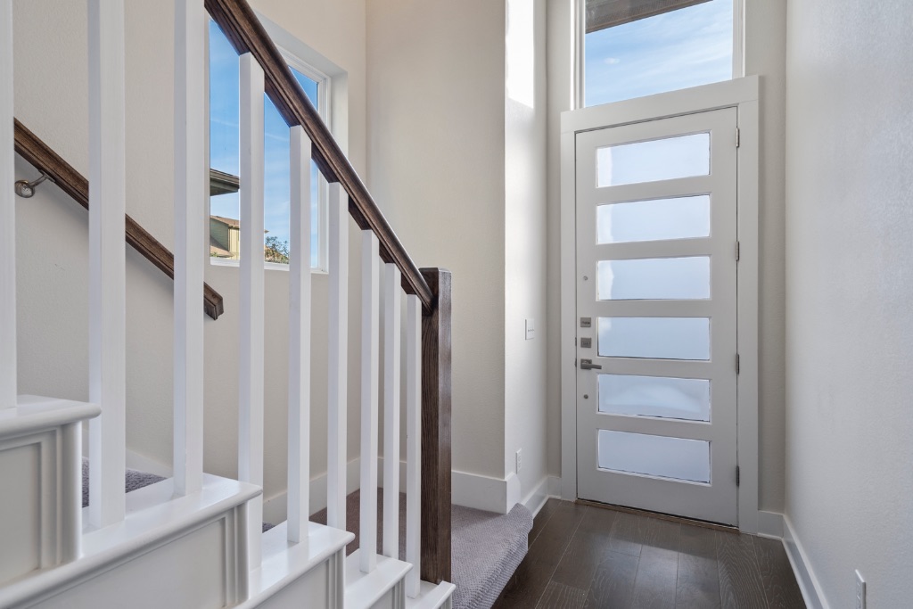 1004 Banyon Street Austin, TX 78757 - Photo 4 of 33 a view of an entryway with staircase