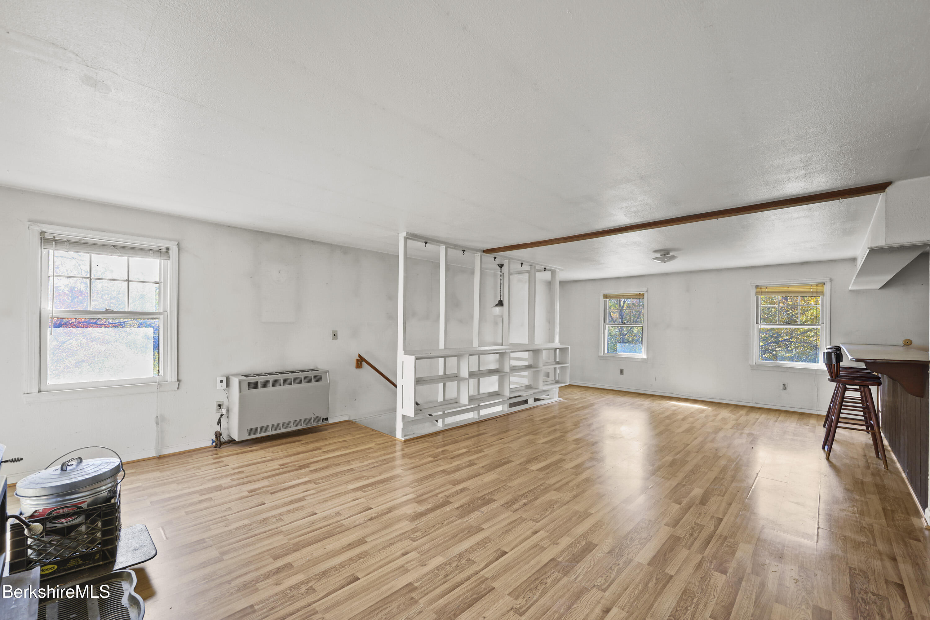 88 East Windsor Road Peru, MA 01235 - Photo 26 of 47 a view of empty room with wooden floor and window