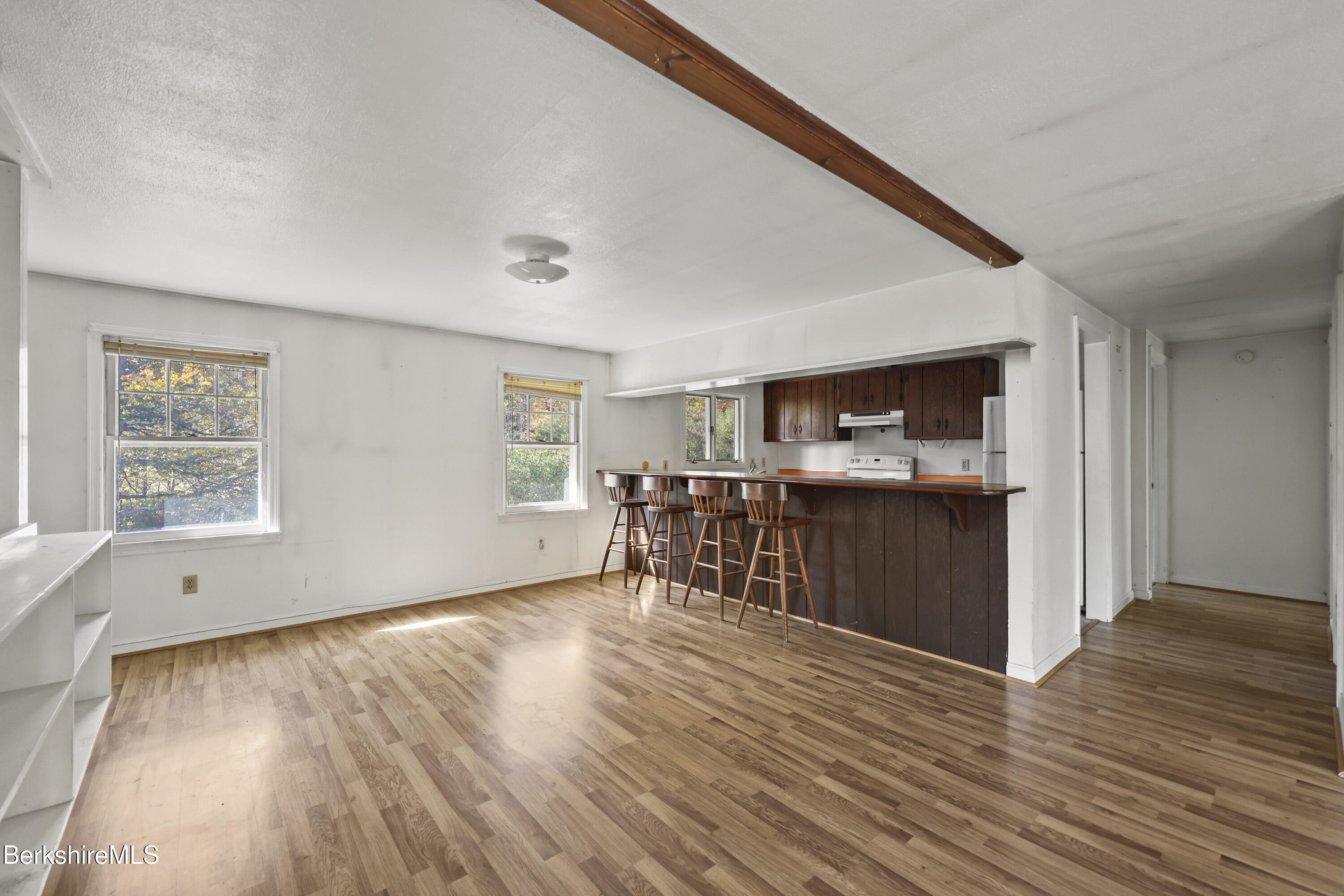 88 East Windsor Road Peru, MA 01235 - Photo 28 of 47 a view of kitchen with furniture and wooden floor