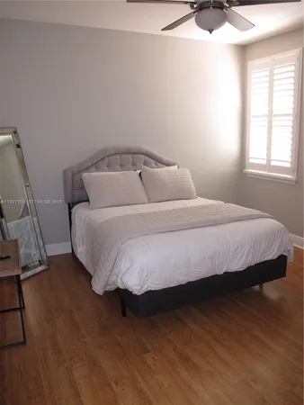 a view of lake with green space