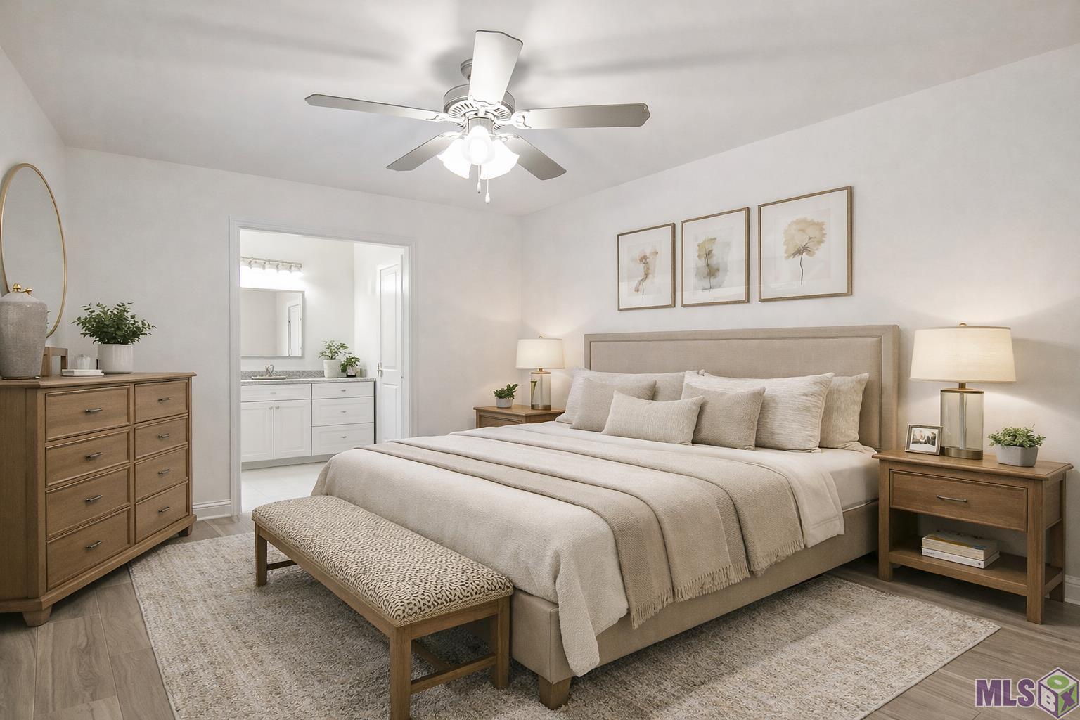 13212 Avants Avenue Baton Rouge, LA 70815 - Photo 6 of 27 Virtually Staged Master Bedroom