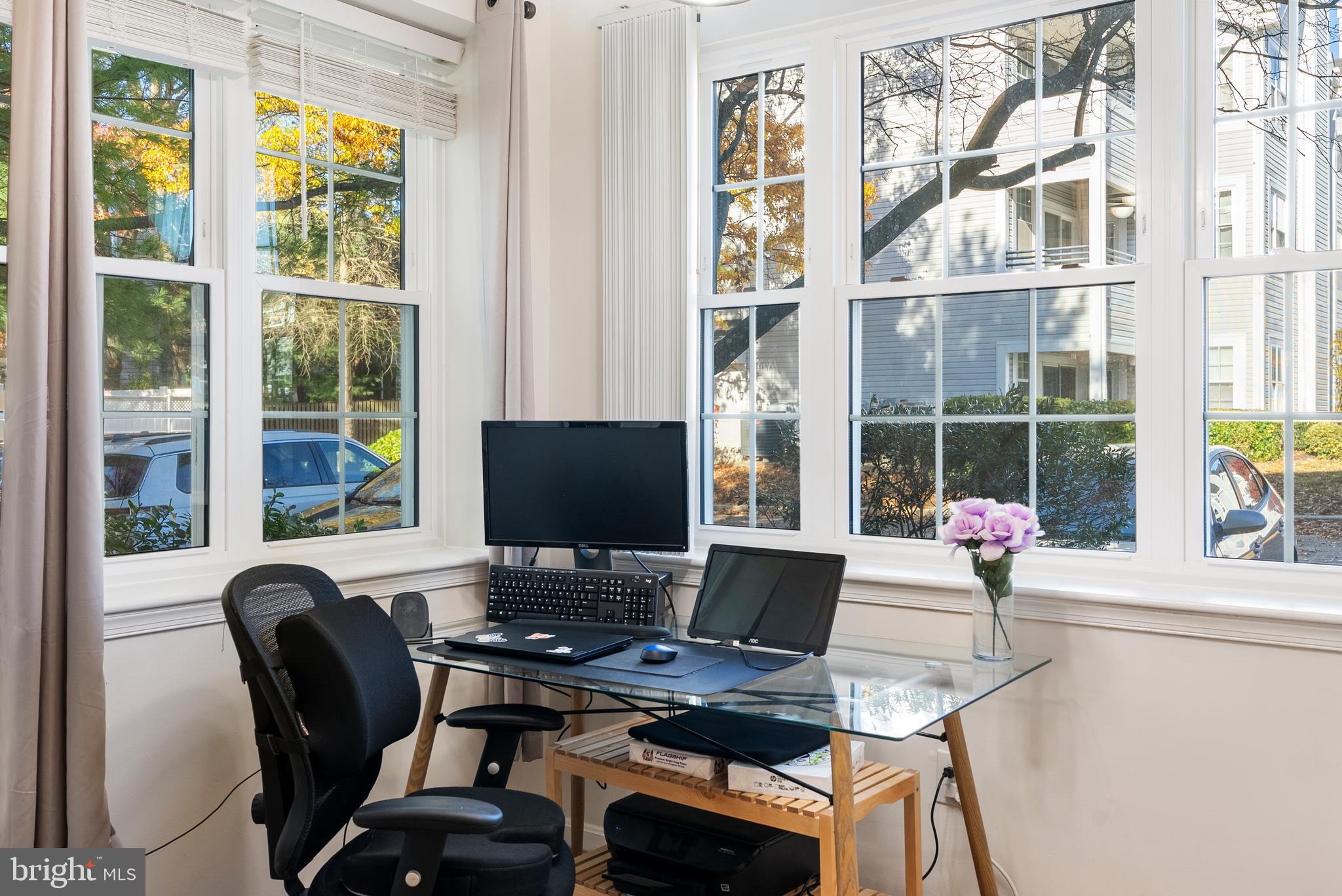 606 Moonglow Road, Unit 103 Odenton, MD 21113 - Photo 4 of 15 a view of a workspace with a window and workspace
