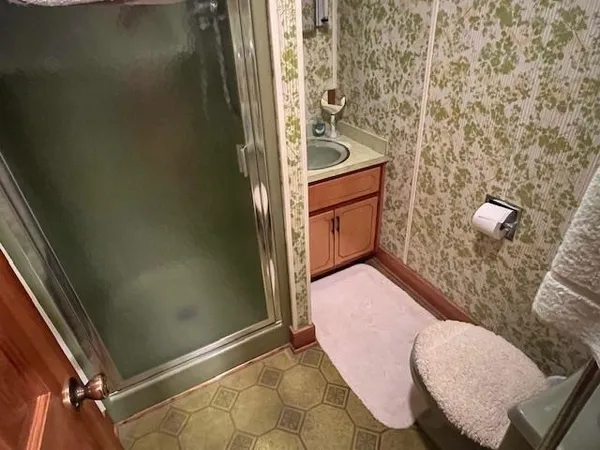 a view of bathroom