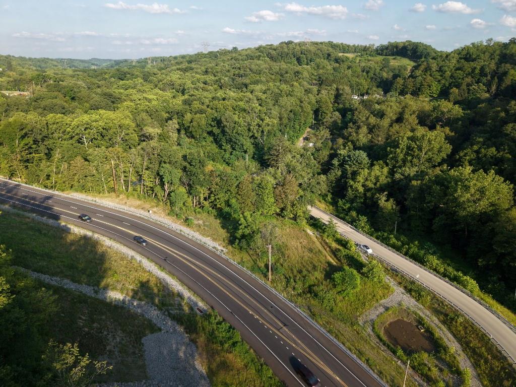 490 Freedom Crider Road Freedom, PA 15042 - Photo 17 of 22 a view of a garden from a balcony
