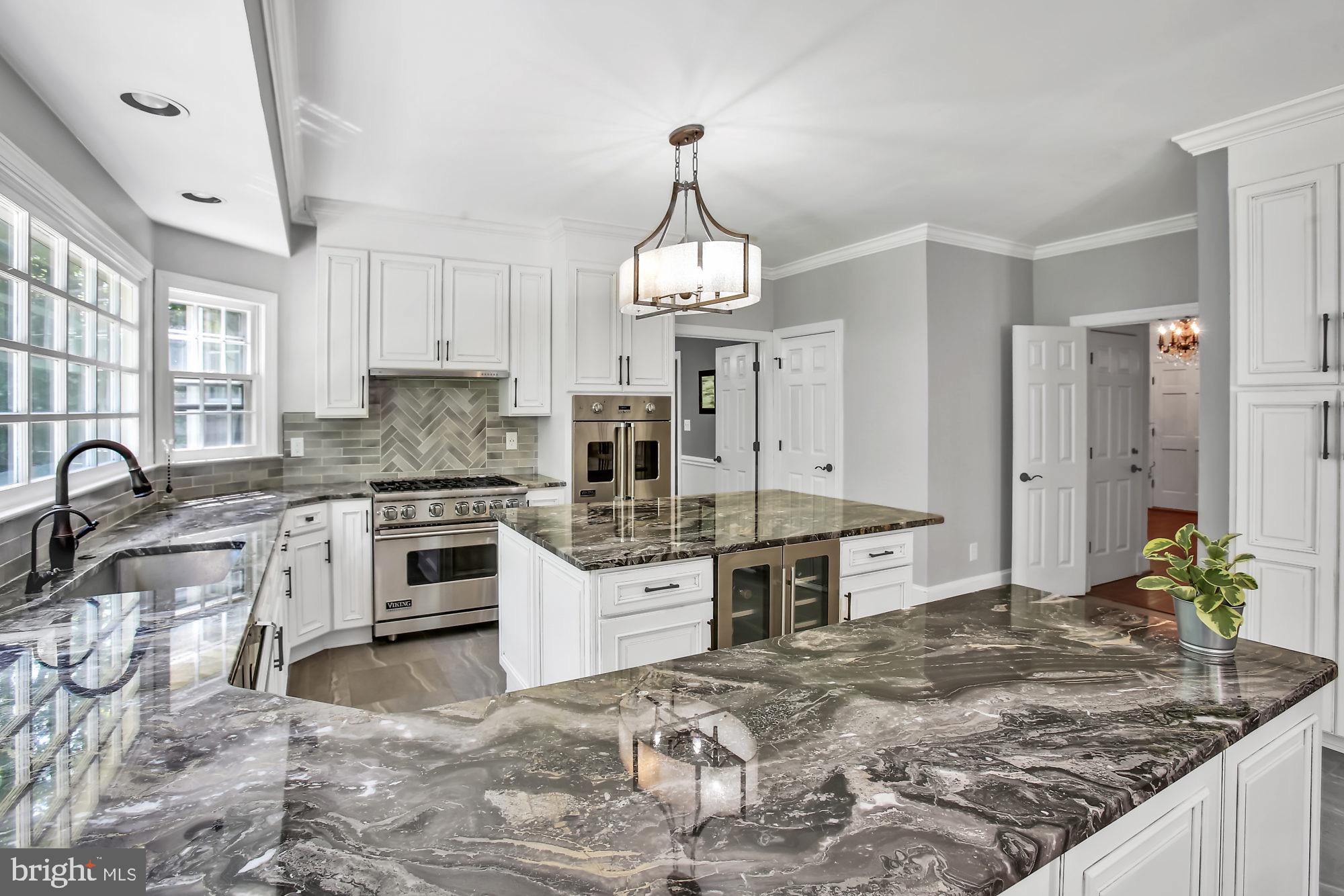 2705 Falling Timber Trail Edgewater, MD 21037 - Photo 6 of 40 Kitchen w Italian Marble Countertops