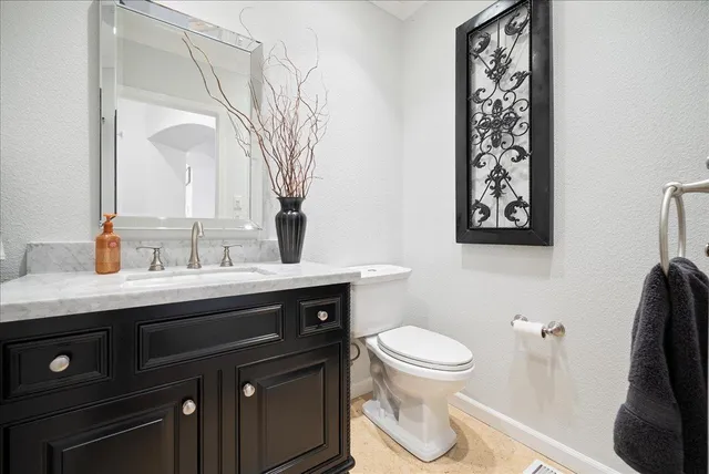 a view of a bedroom with a window