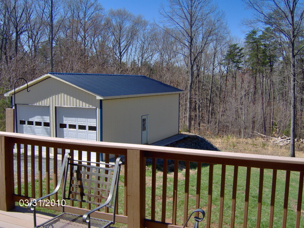 60 Summerfield Road Hardy, VA 24101 - Photo 5 of 18 Garage from Deck