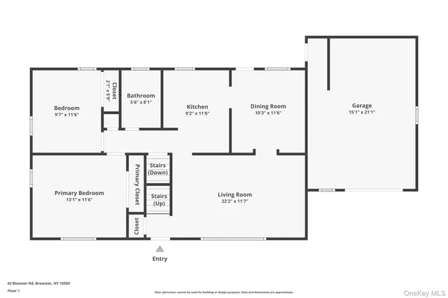 $450,000 | 62 Bloomer Road, Brewster, NY 10509