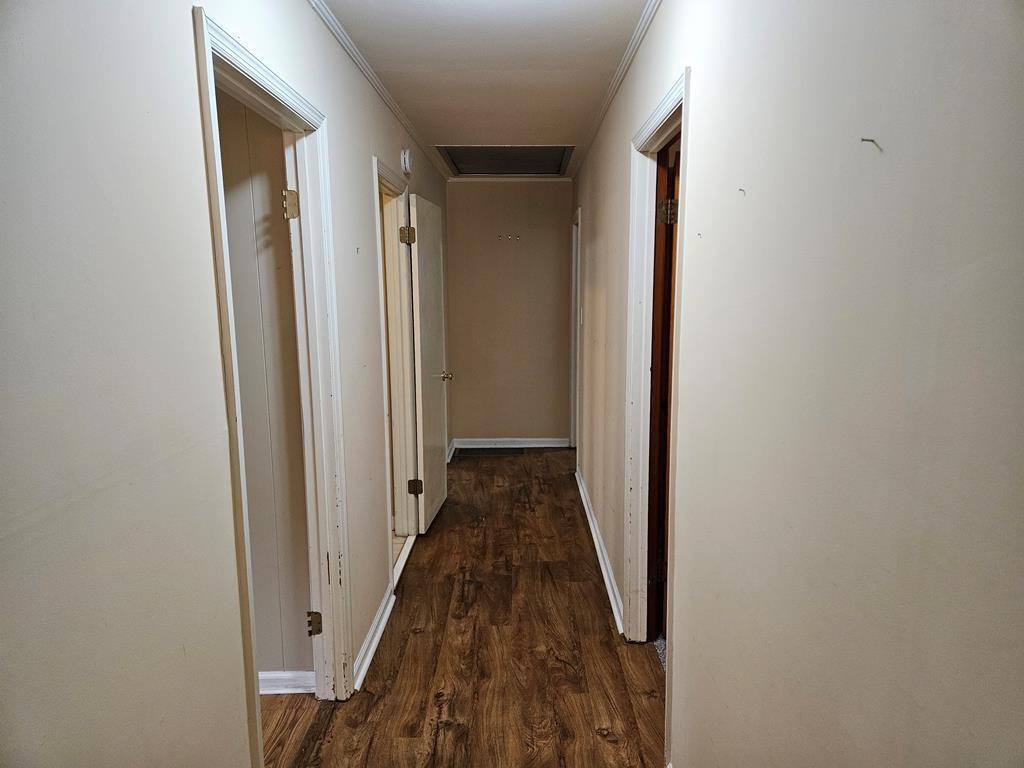 306 Grady Whitton Road Bremen, GA 30110 - Photo 36 of 48 a view of a hallway with wooden floor and staircase