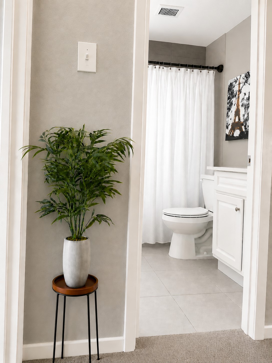 23907 Spring Mill Lane Spring, TX 77373 - Photo 21 of 28 This is the upstairs full bath also completely updated with beautiful touches.