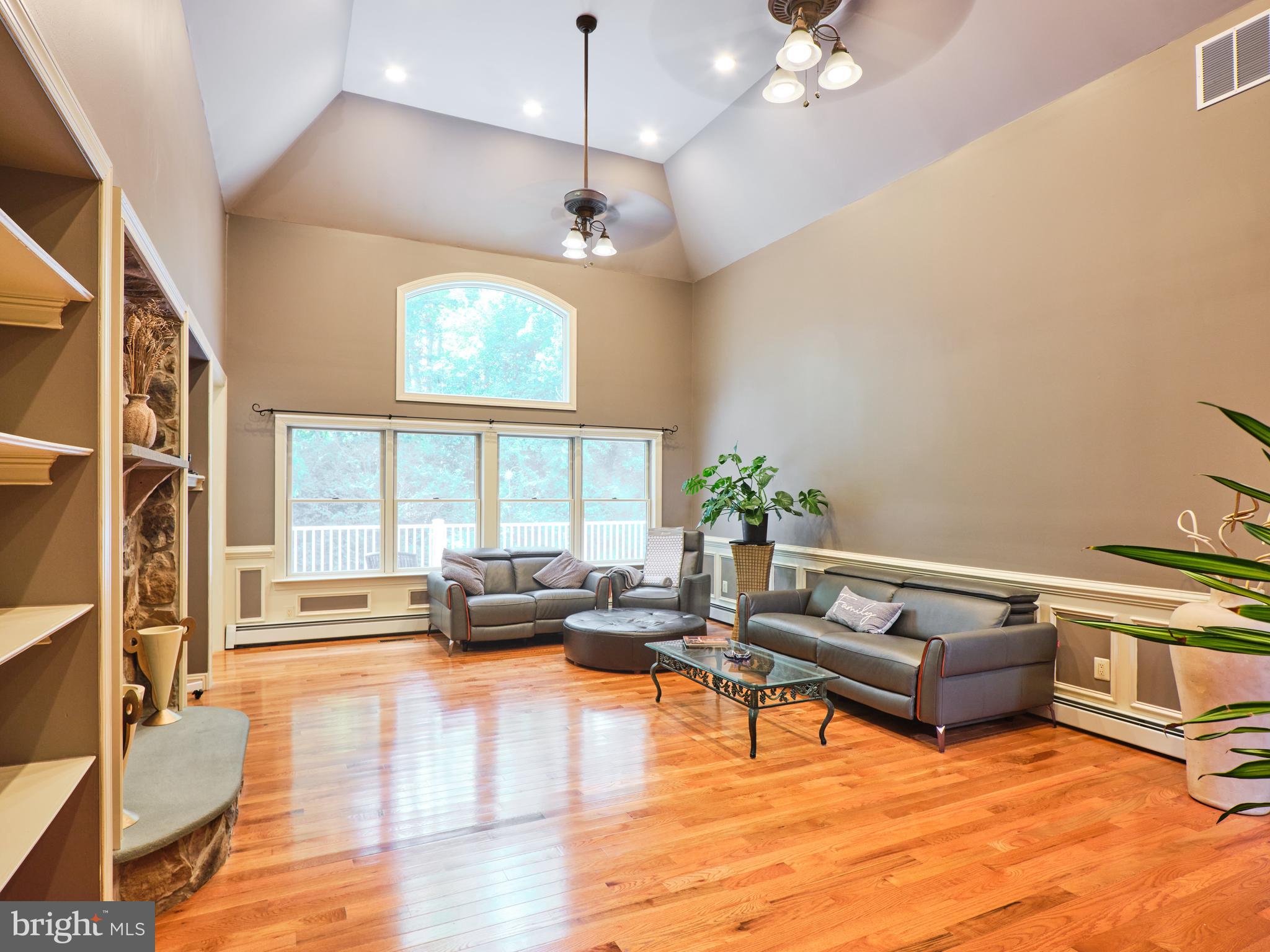 6025 Upper Mountain Road New Hope, PA 18938 - Photo 16 of 51 Great Room w/Amazing Cathedral Ceilings