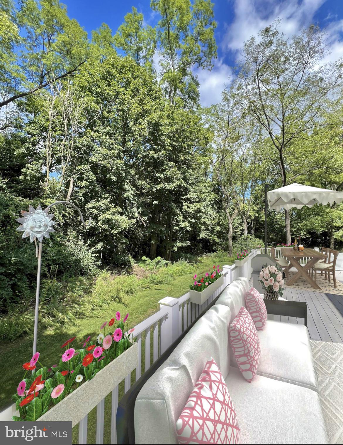 6025 Upper Mountain Road New Hope, PA 18938 - Photo 47 of 51 Staged Outdoor Furniture