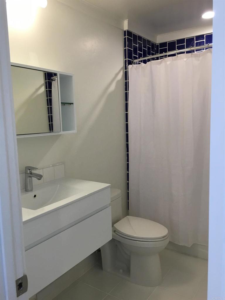 148 Europa Street Encinitas, CA 92024 - Photo 17 of 23 a bathroom with a toilet a sink and a shower