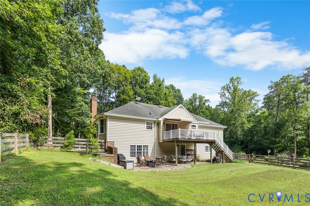 212 Copper Line Road Bumpass, VA 23024 - Photo 29 of 35 a view of house with garden