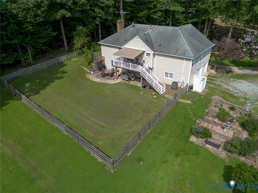 212 Copper Line Road Bumpass, VA 23024 - Photo 5 of 35 an aerial view of a house