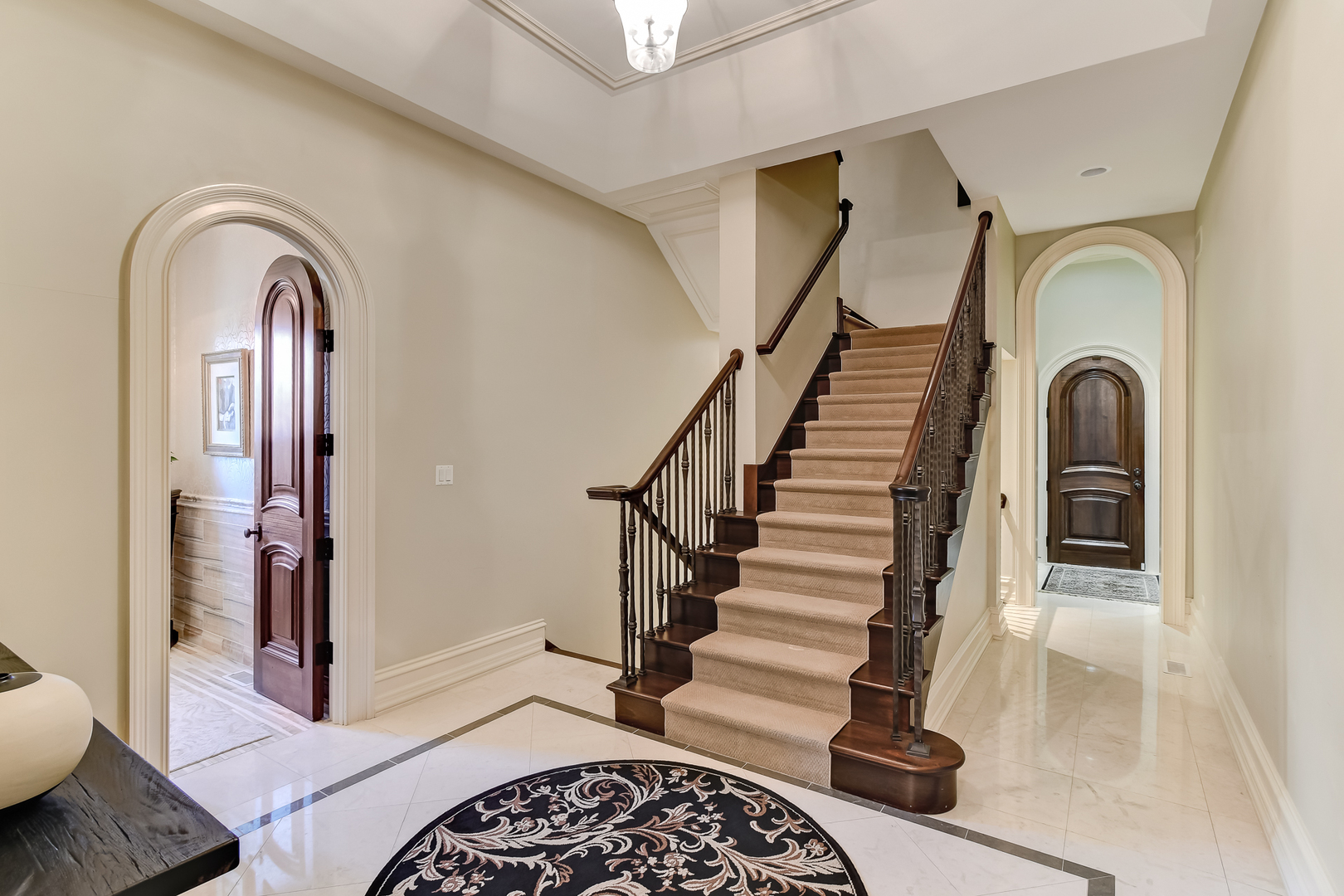 3011 Lincoln Road Oak Brook, IL 60523 - Photo 19 of 77 a view of entryway and hall with wooden floor