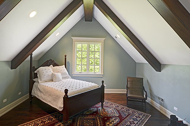 3011 Lincoln Road Oak Brook, IL 60523 - Photo 42 of 77 a bedroom with a bed wooden floor and window