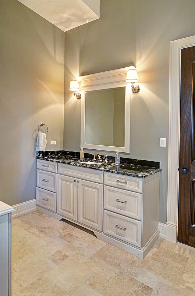3011 Lincoln Road Oak Brook, IL 60523 - Photo 52 of 77 a bathroom with a sink and a mirror