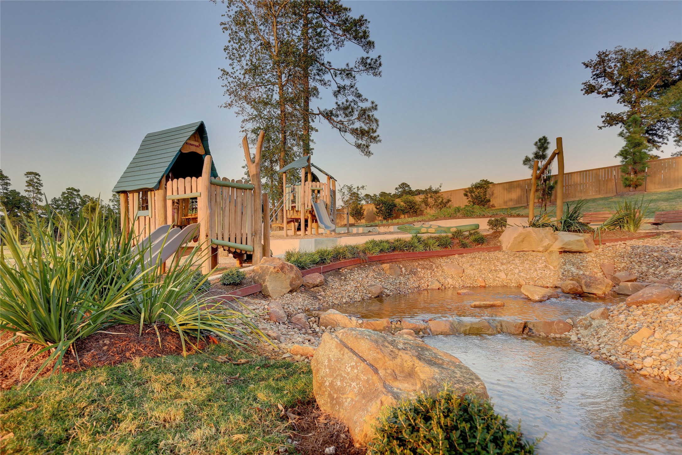 403 Black Walnut Drive Conroe, TX 77304 - Photo 14 of 15 a view of a yard with large trees