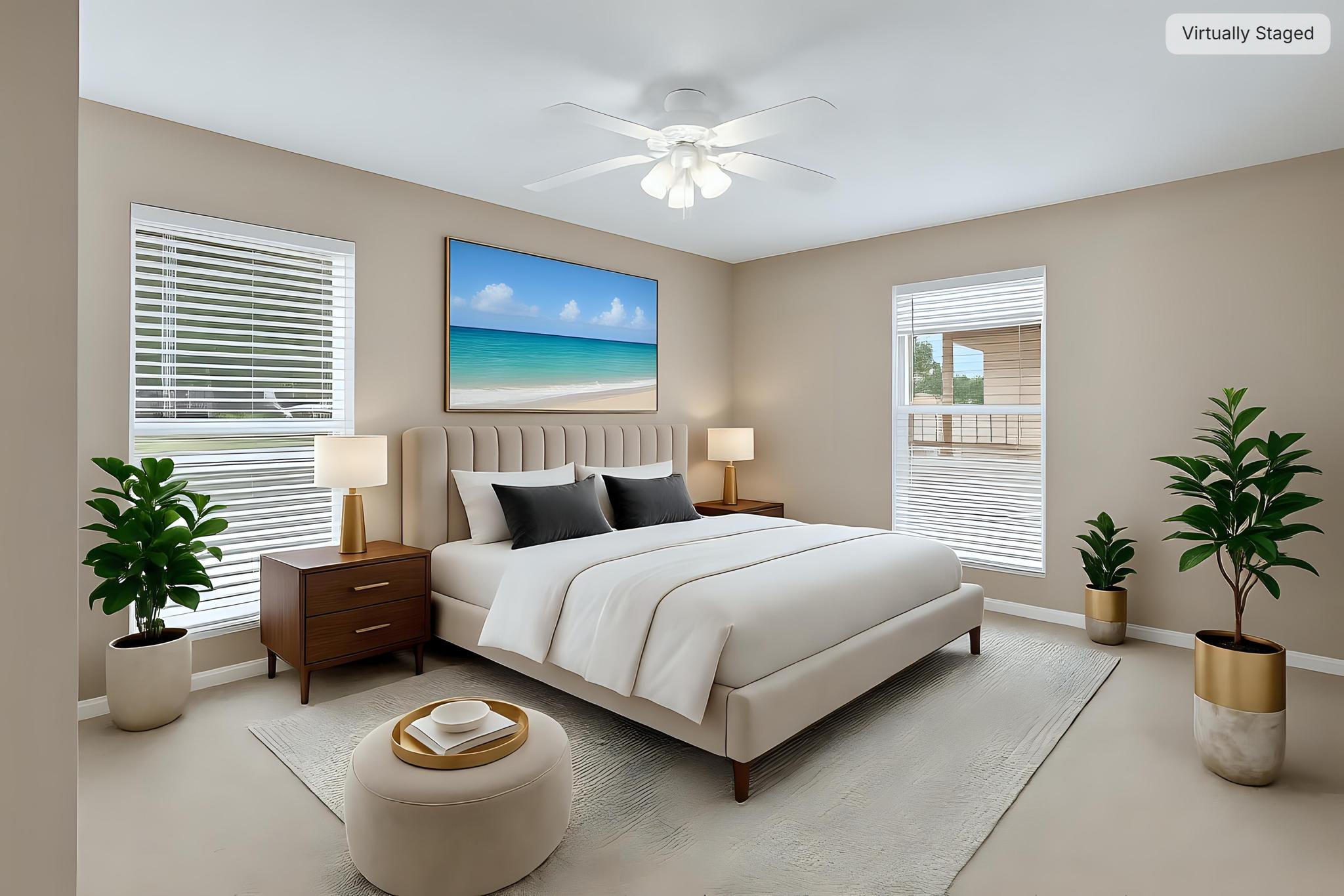 304 2nd Terrace Key Largo, FL 33037 - Photo 24 of 43 3rd Bedroom - virtually staged