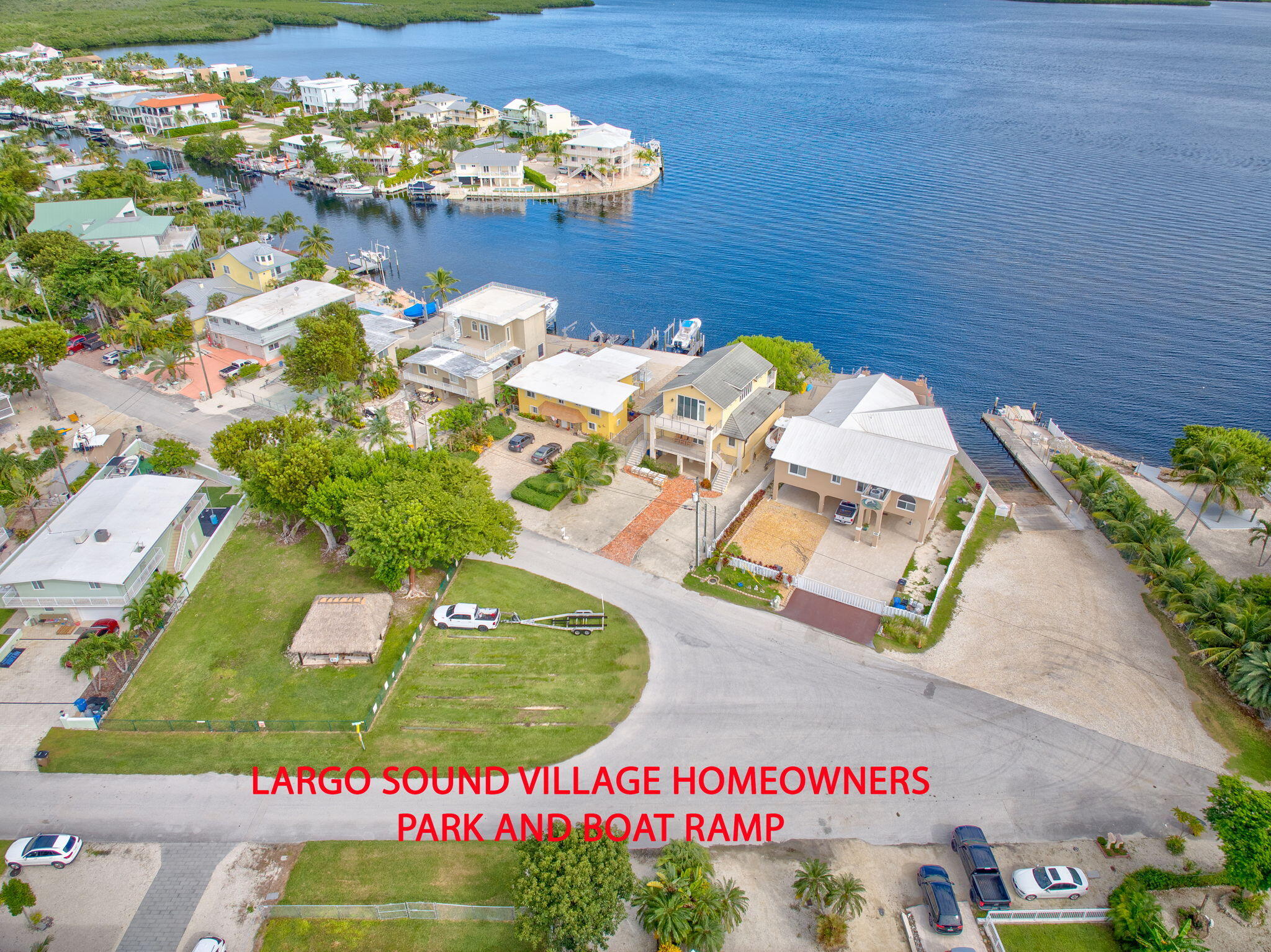 304 2nd Terrace Key Largo, FL 33037 - Photo 3 of 43 Aerial View of Homeowners Park