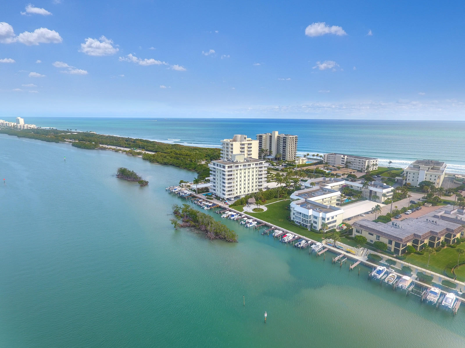 325 South Beach Road, Unit 101 Tequesta, FL 33469 - Photo 26 of 26 25_Aerials_5_of_6_mls