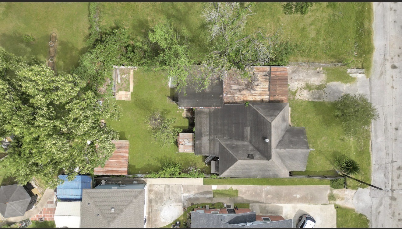 209 Frawley Street Houston, TX 77009 - Photo 8 of 21 an aerial view of a house with a yard