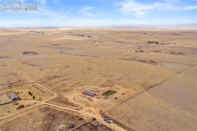 3010 Old Windmill View Yoder, CO 80864 - Photo 19 of 19 Bird's eye view with a rural view