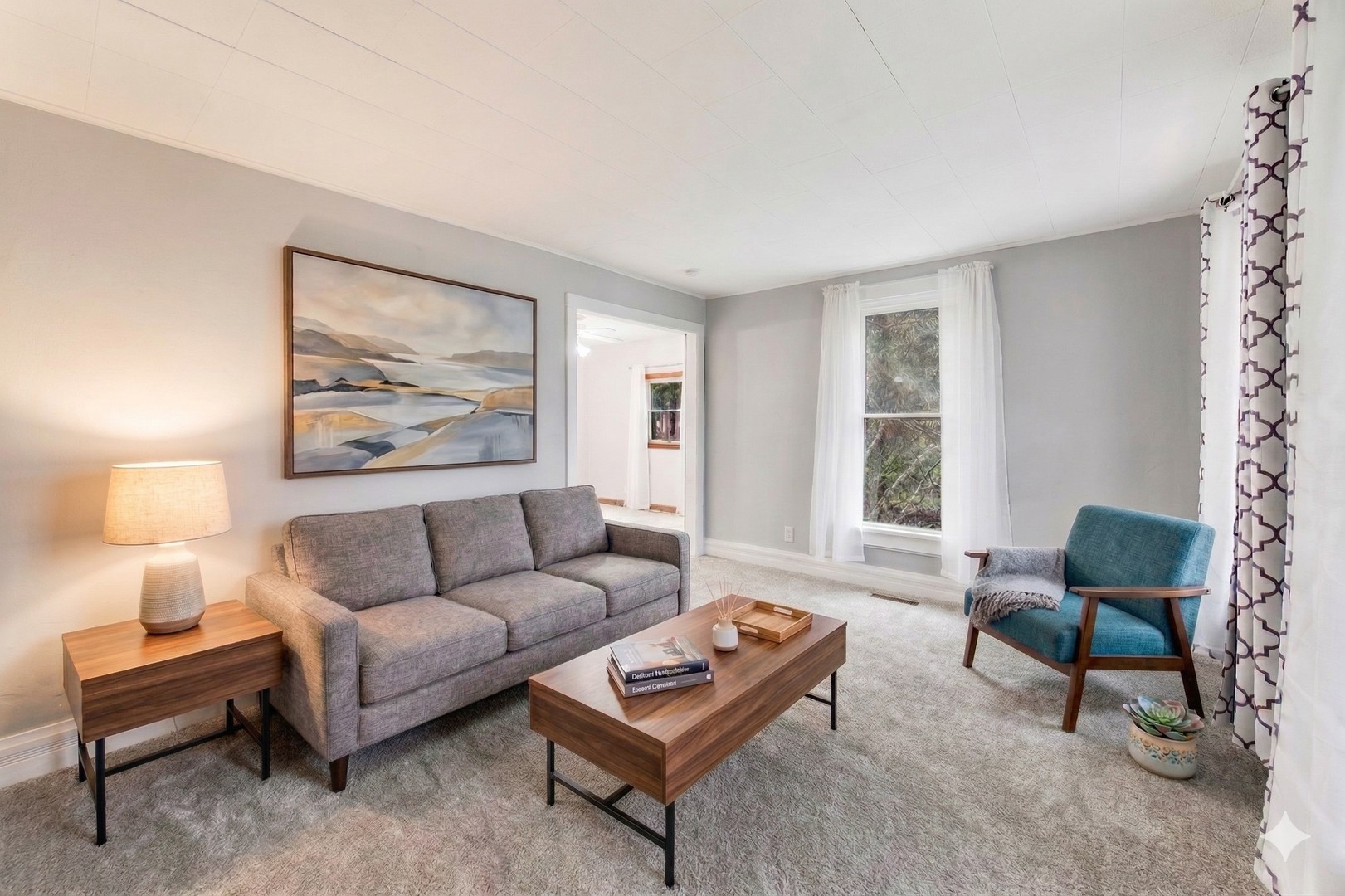 405 West Brown Street Harvard, IL 60033 - Photo 3 of 24 a living room with furniture and a window