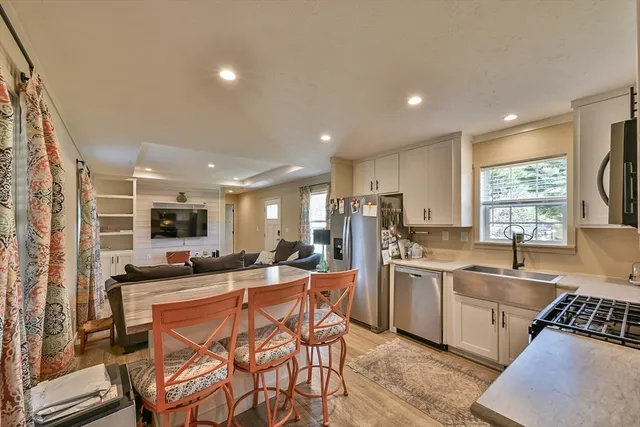 a room with storage and utility