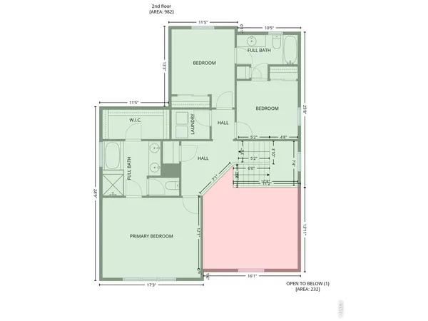 a bathroom with a shower and a mirror