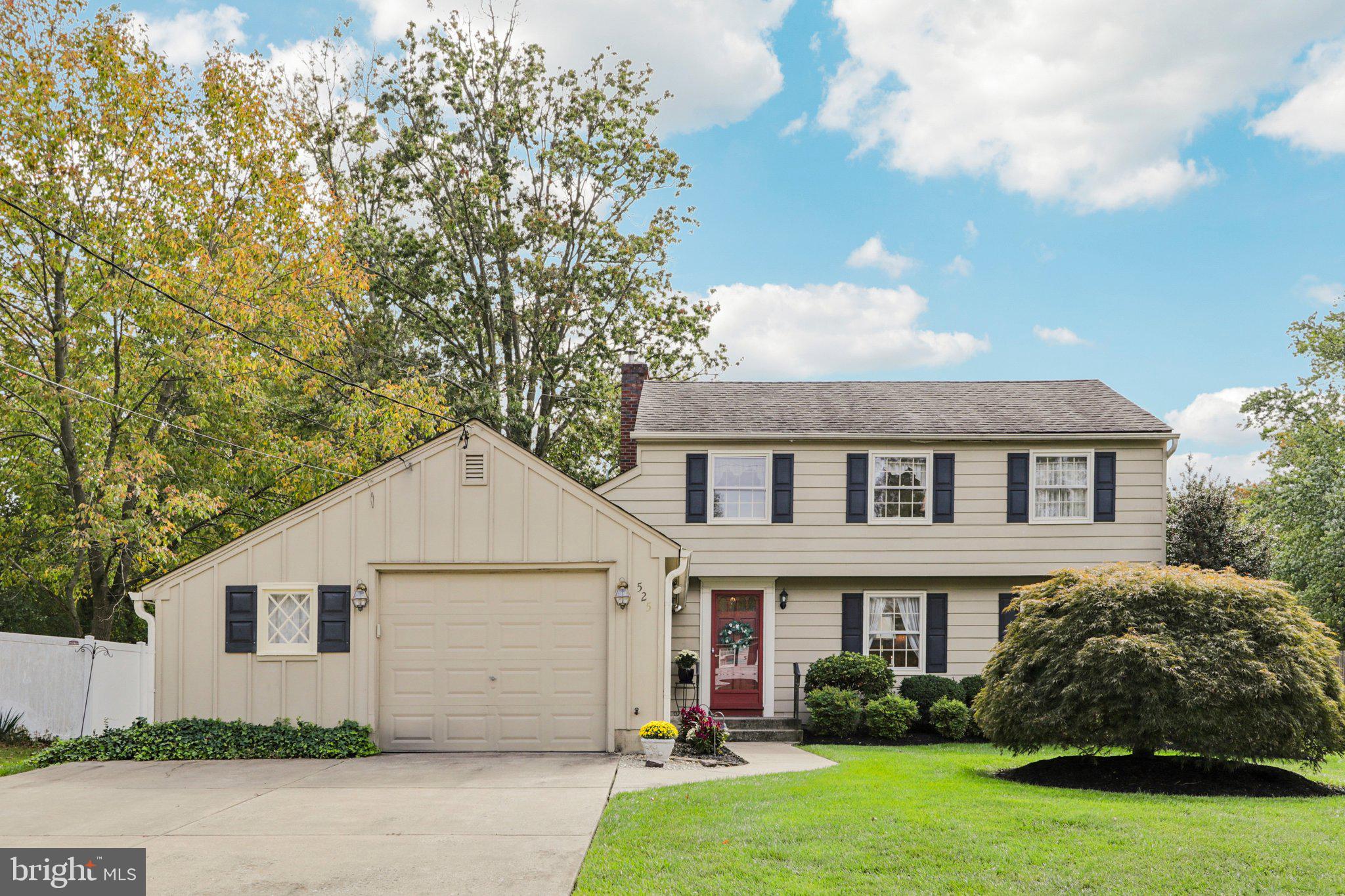 525 Pelham Road Cherry Hill, NJ 08034 - Photo 1 of 1 a view of a white house next to a yard with potted plants