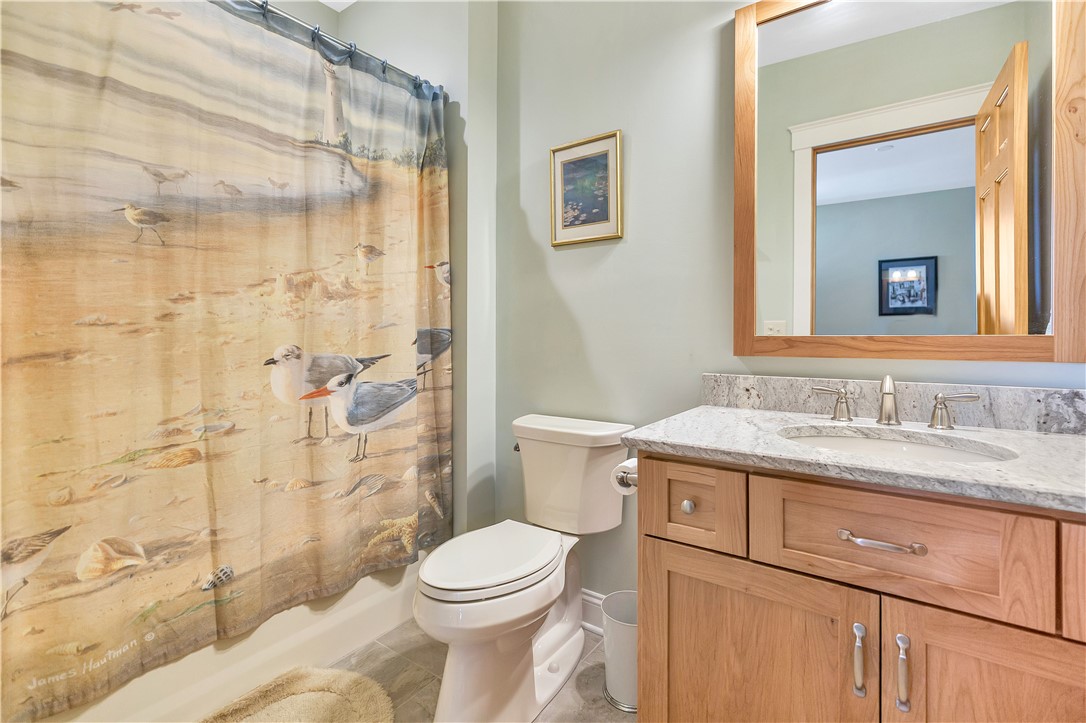10 Admiral Lane Salem, SC 29676 - Photo 29 of 43 This clean and inviting bathroom features a single vanity with granite counters and a shower.
