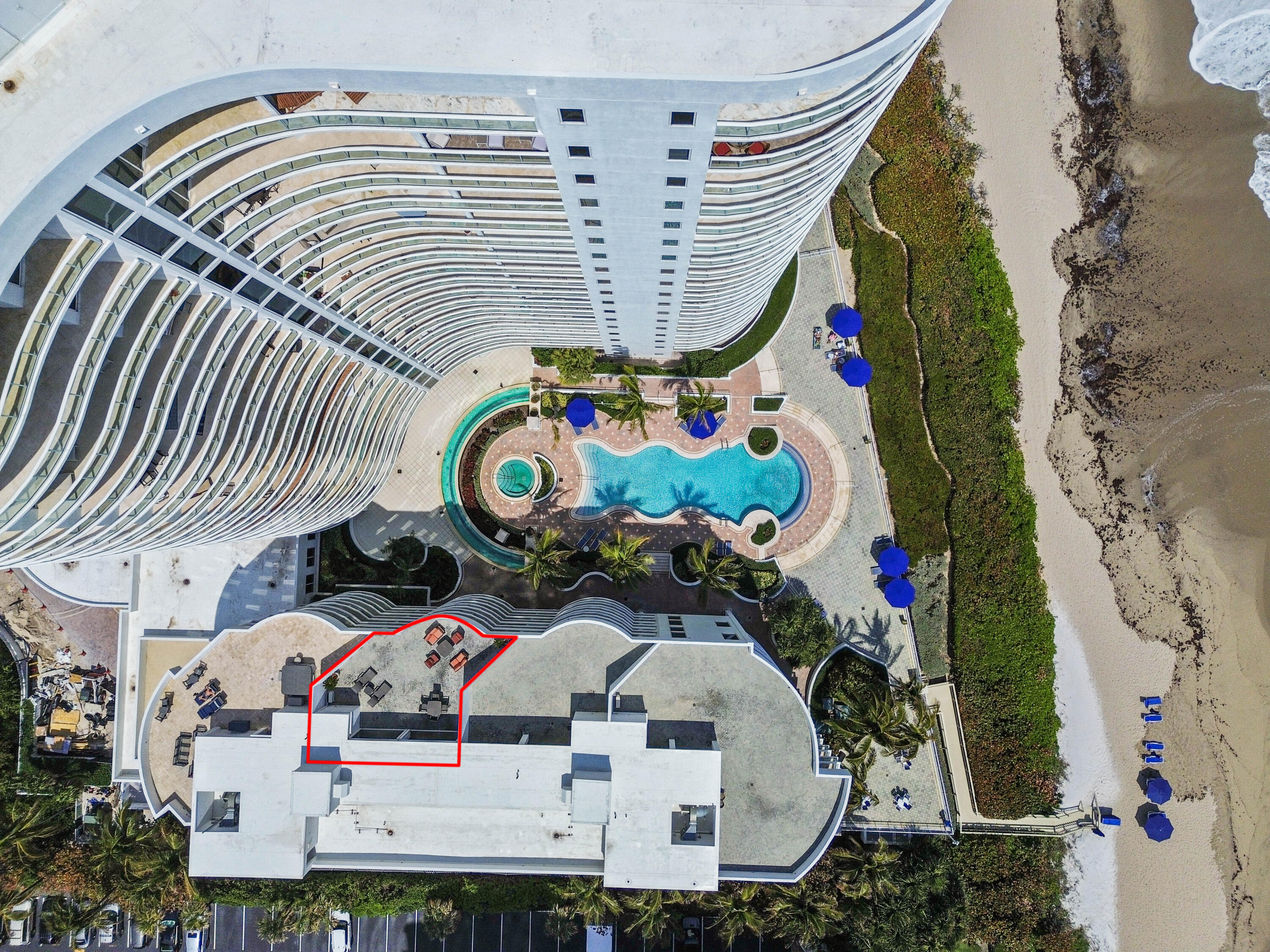 4600 North Ocean Drive, Unit 605 Riviera Beach, FL 33404 - Photo 60 of 65 61 drone 09-line