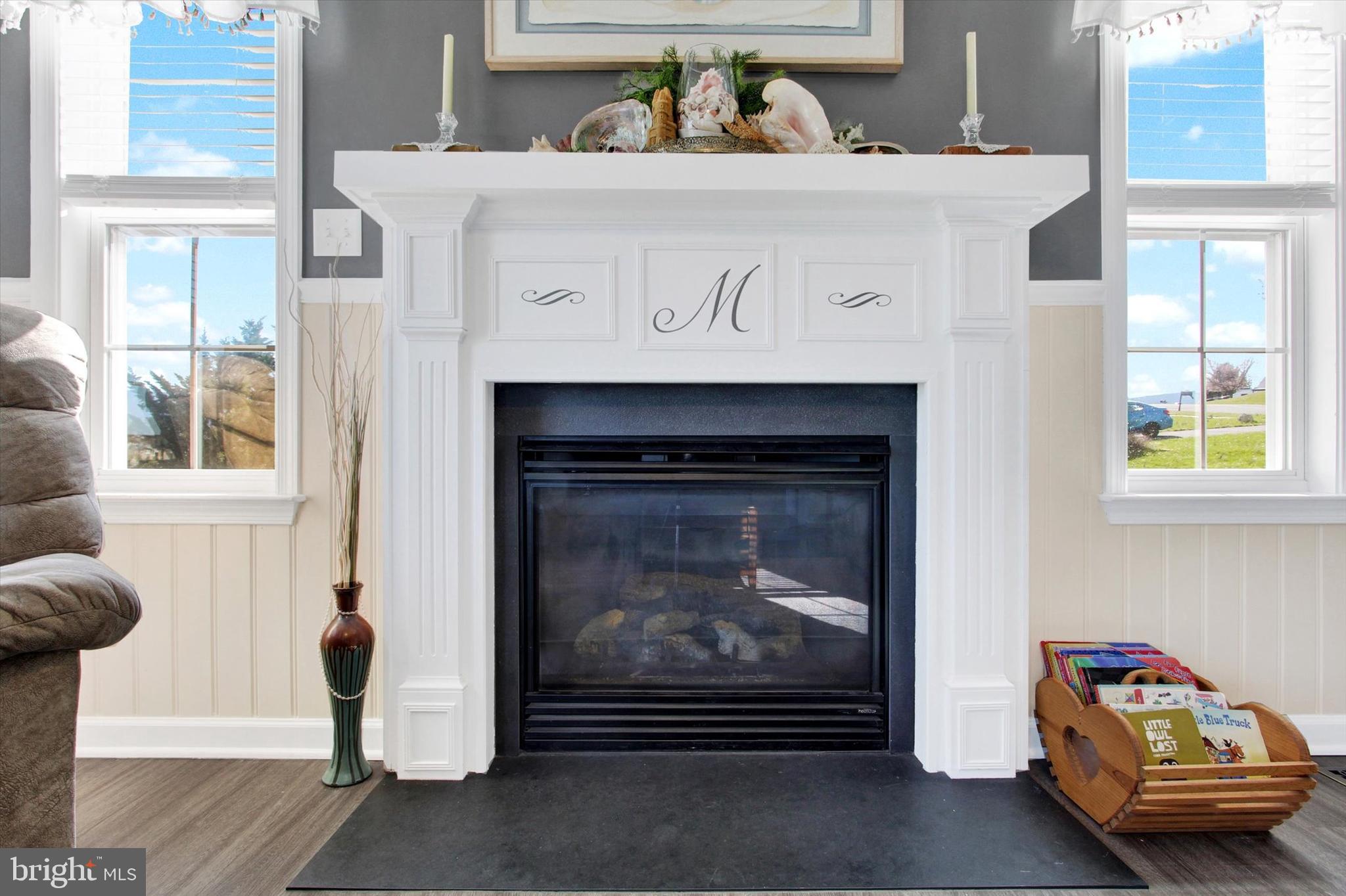 123 Colton Court Smithsburg, MD 21783 - Photo 23 of 60 a living room with furniture and a fireplace