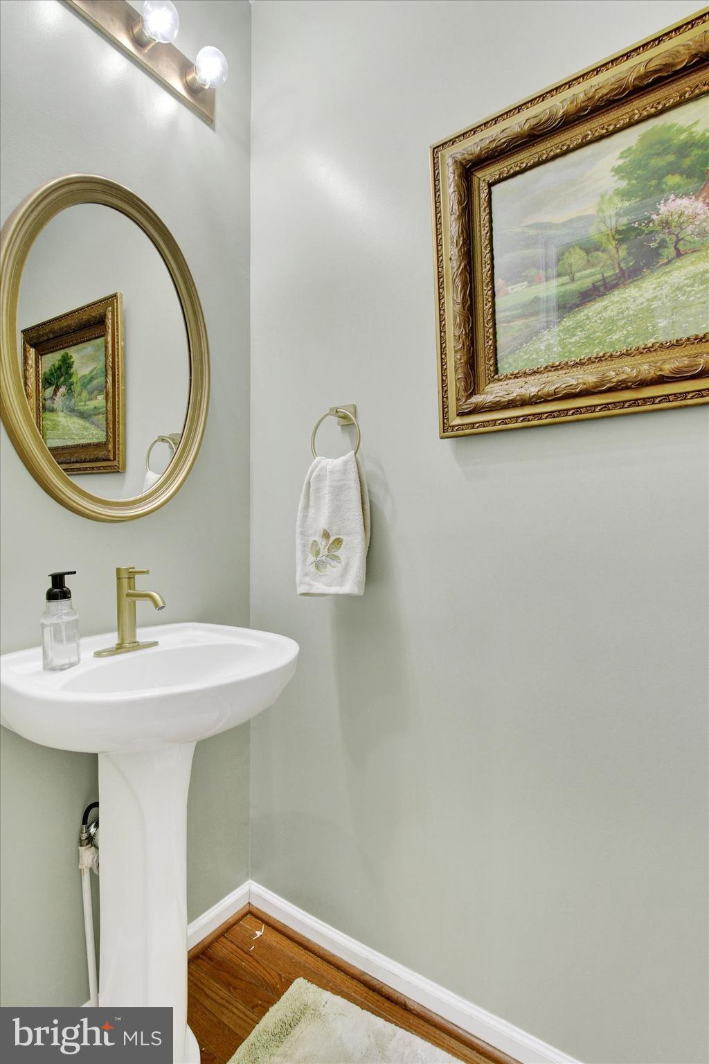 123 Colton Court Smithsburg, MD 21783 - Photo 25 of 60 a bathroom with a sink and a mirror